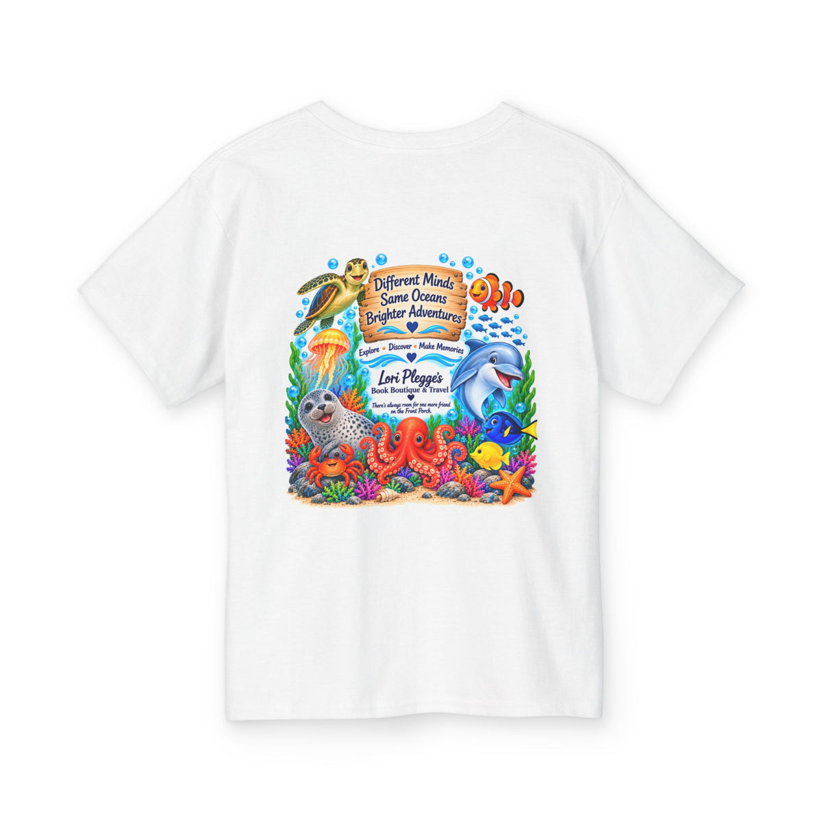 Kids' Aquarium Adventure Tee – "Our Aquarium Adventure" School Trip Souvenir