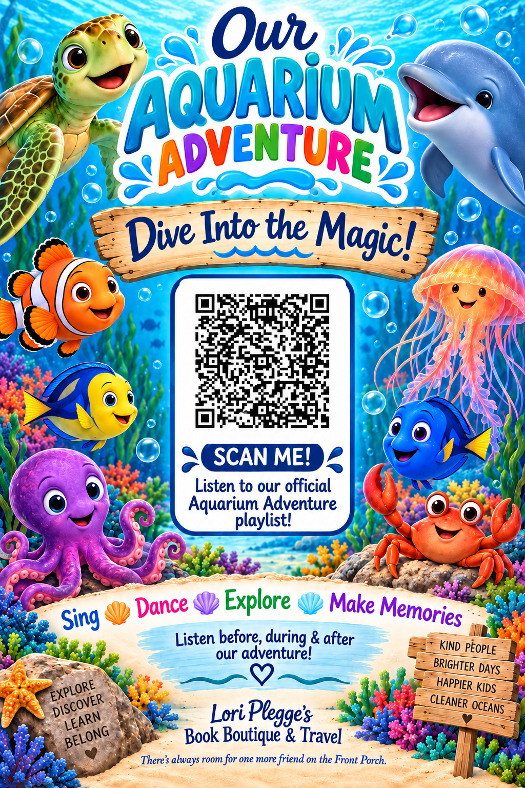 Aquarium Adventure – Dive Into the Magic! | Spotify Playlist