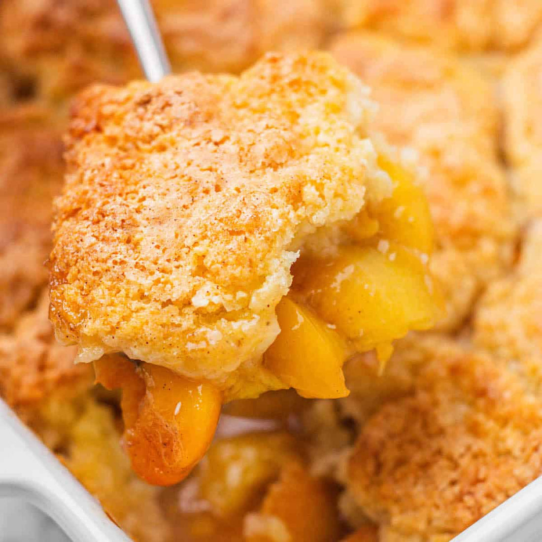 🍑Front Porch Peach Cobbler