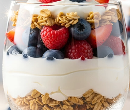 🍓 Rainbow Yogurt Parfaits