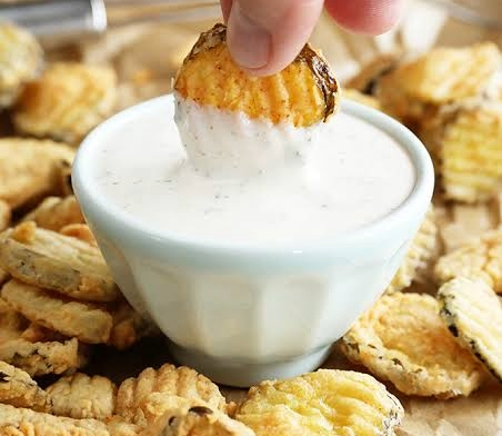 🥒 Front Porch Fried Dill Pickles