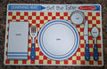 Kid's Fun Learning Table Placemats