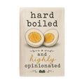 201 Ways to Fix an Egg - "Hard Boiled and Highly Opinionated" Waffle Weave Dish Towel