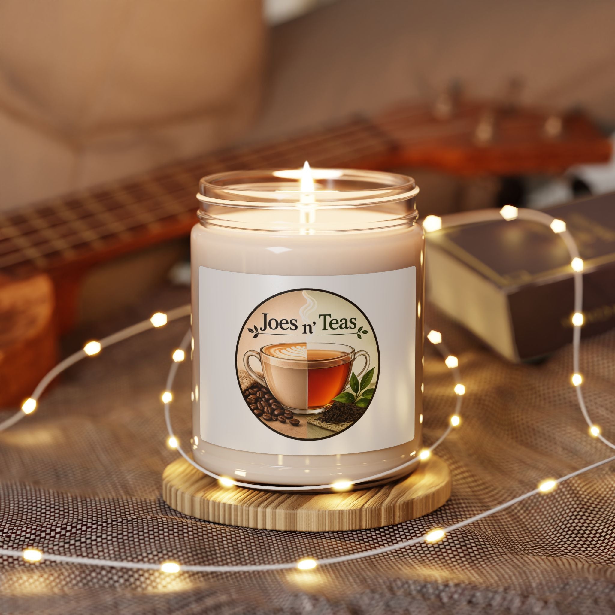 Joes N' Teas Scented Soy Candle, 9oz