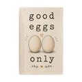 201 Ways to Fix an Egg - "Good Eggs Only" Waffle Weave Dish Towel