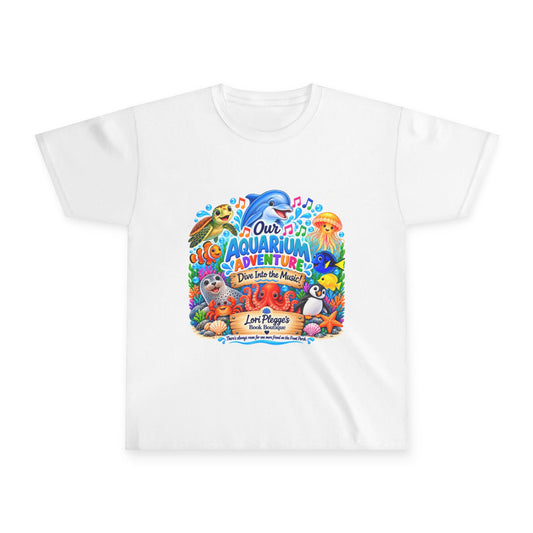 Kids' Aquarium Adventure Tee – "Our Aquarium Adventure" School Trip Souvenir