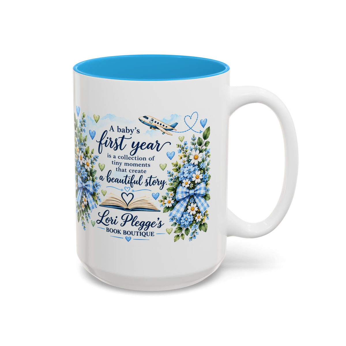 Baby's First Chapter Keepsake Mugs - Blue