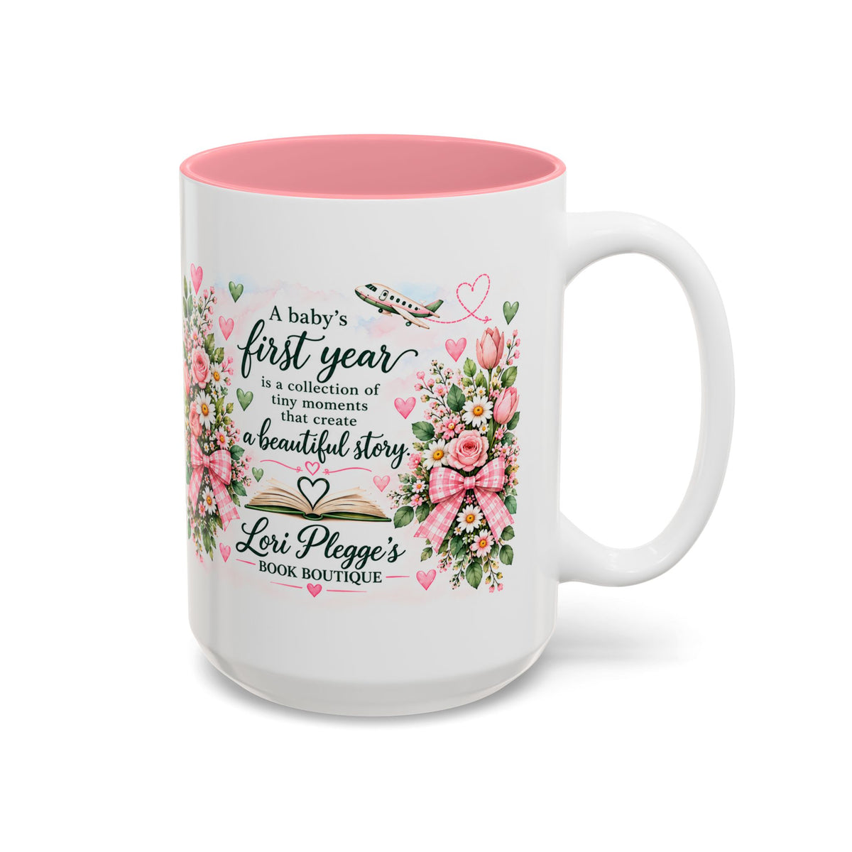 Baby's First Chapter Keepsake Mug - Pink