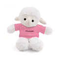 Baby Stuffed Animal It's a Girl! Pink T‑Shirt Baby Announcement Teddy