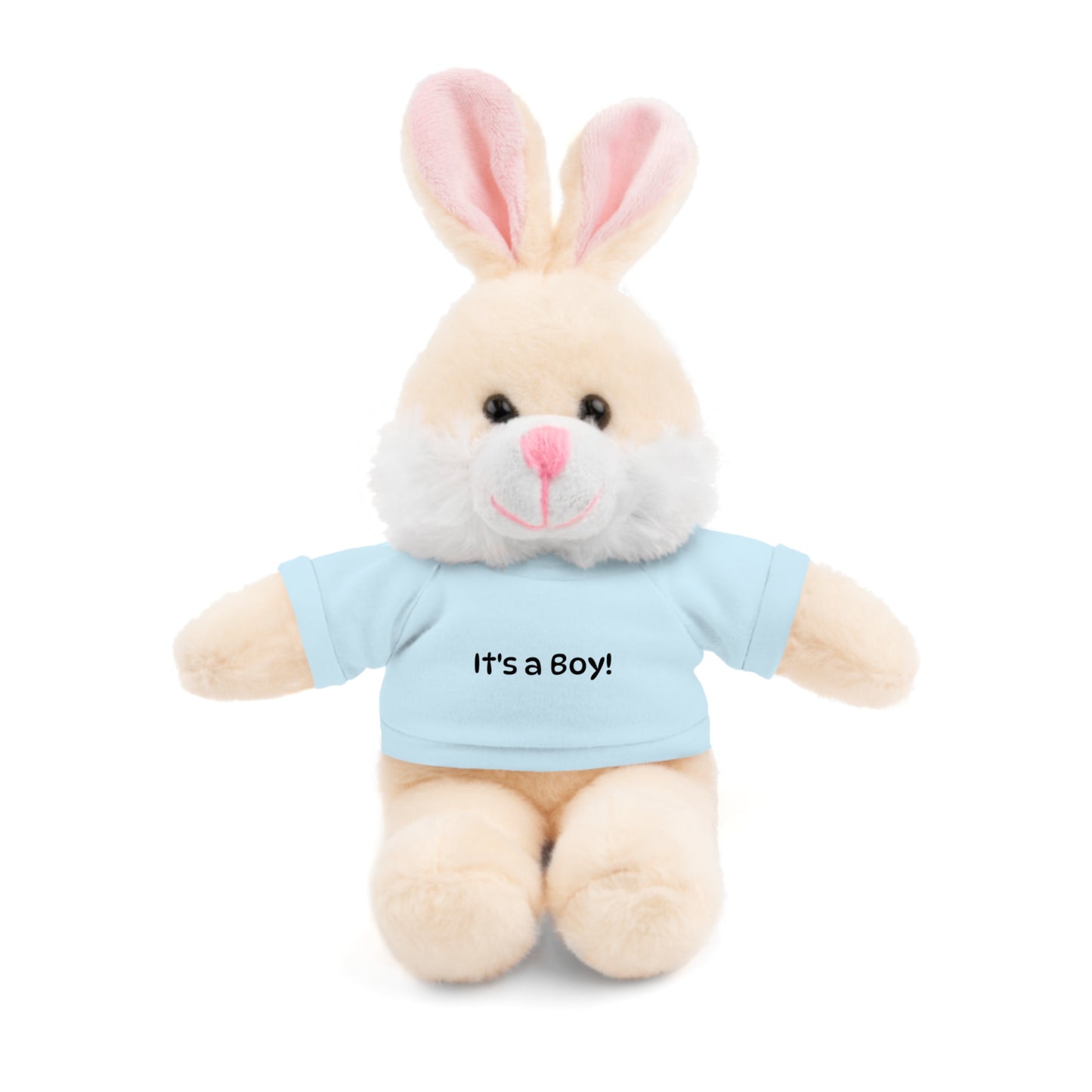 Baby Stuffed Animal Plush Bear with "It's a Boy!" Tee — New Baby Announcement Gift