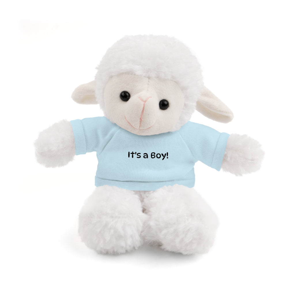 Baby Stuffed Animal Plush Bear with "It's a Boy!" Tee — New Baby Announcement Gift