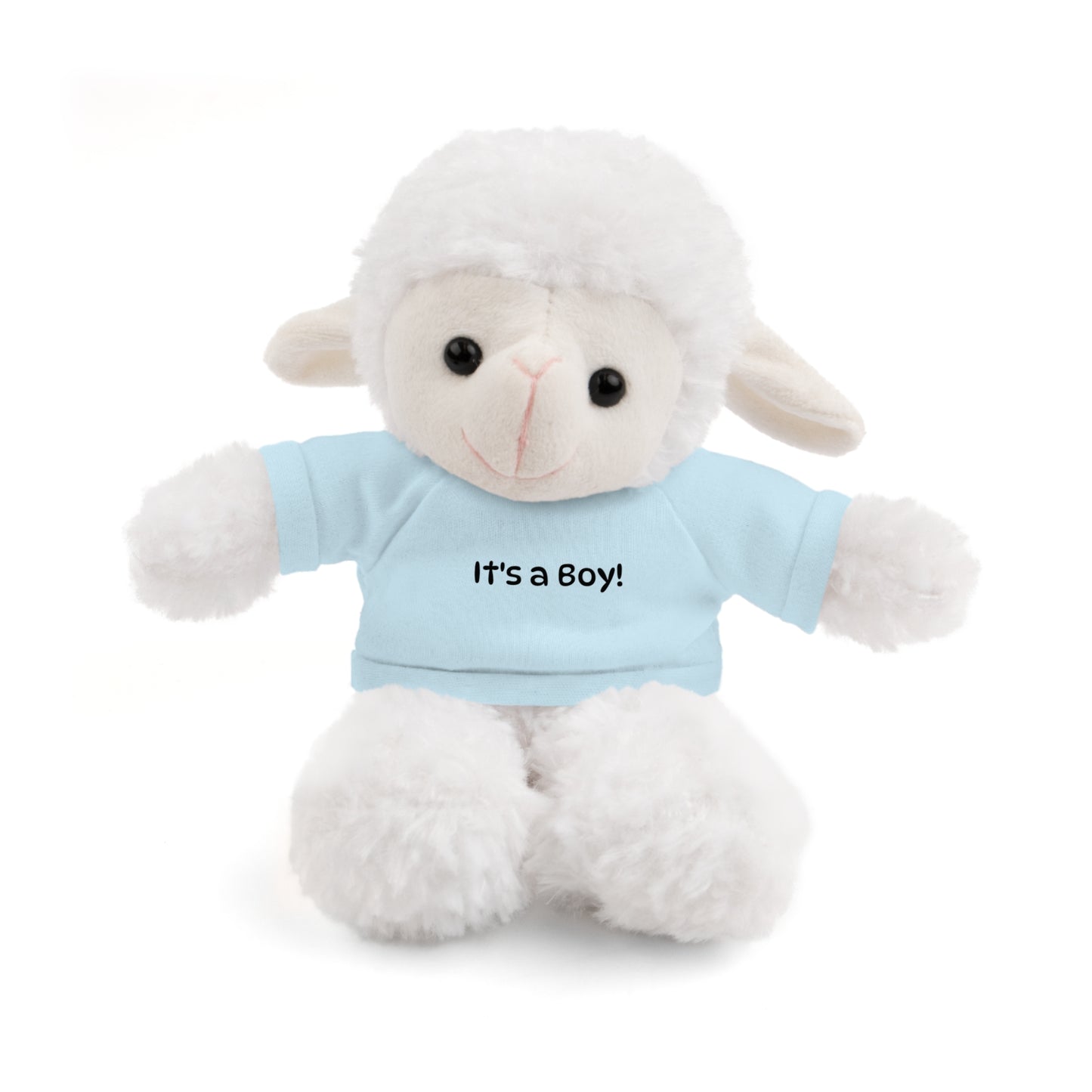Baby Stuffed Animal Plush Bear with "It's a Boy!" Tee — New Baby Announcement Gift
