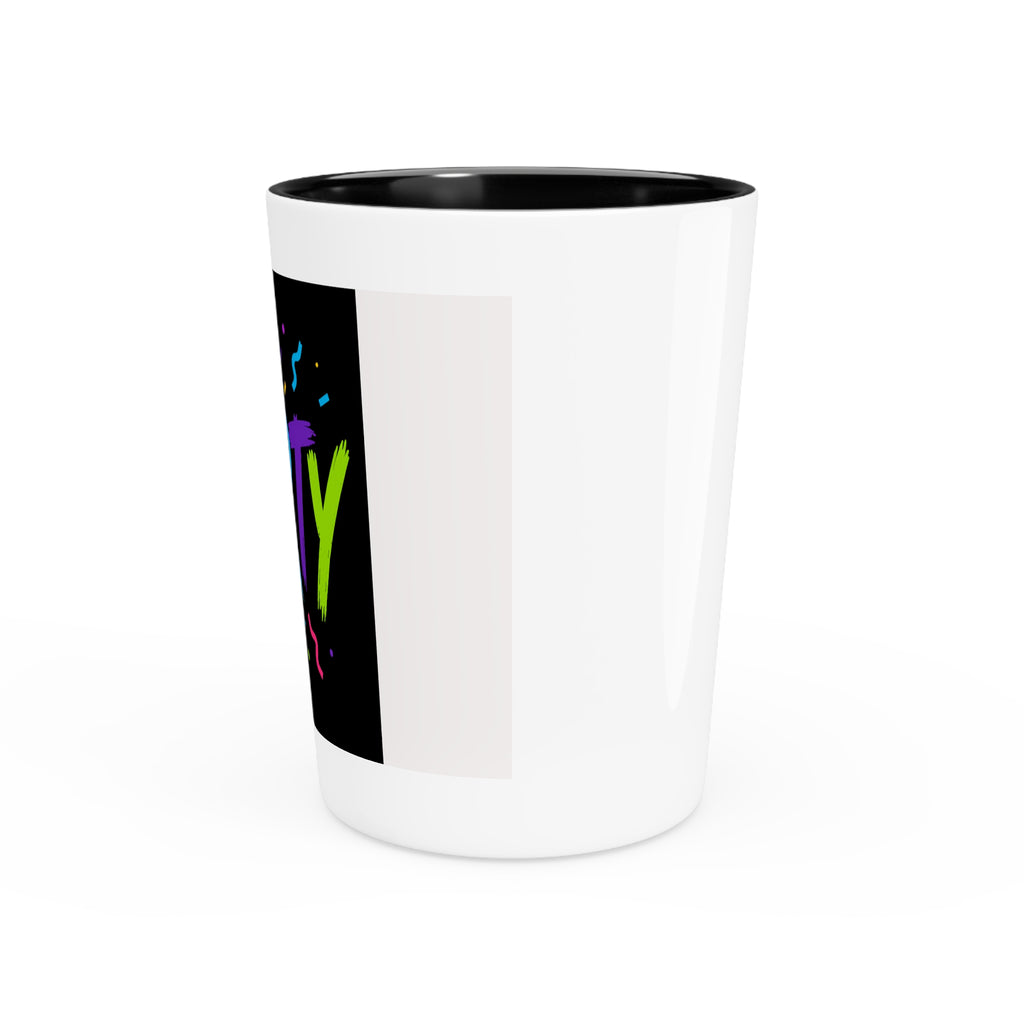 Great Ideas for Special Occasions January - December - Party Shot Glass — Colorful Confetti Party Shooter Glass