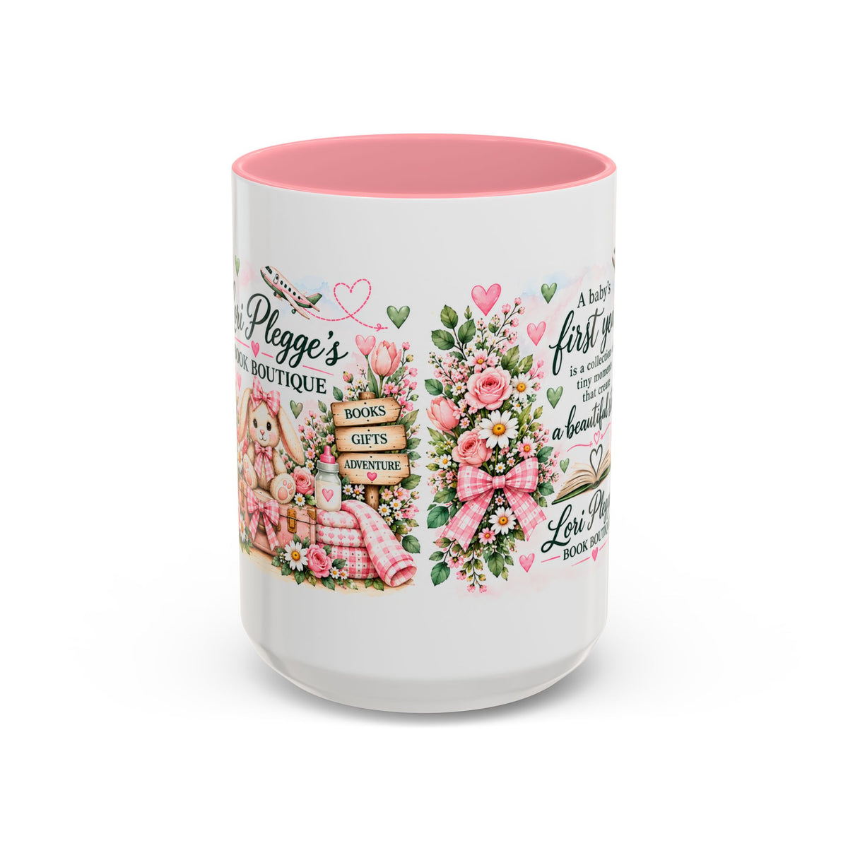 Baby's First Chapter Keepsake Mug - Pink