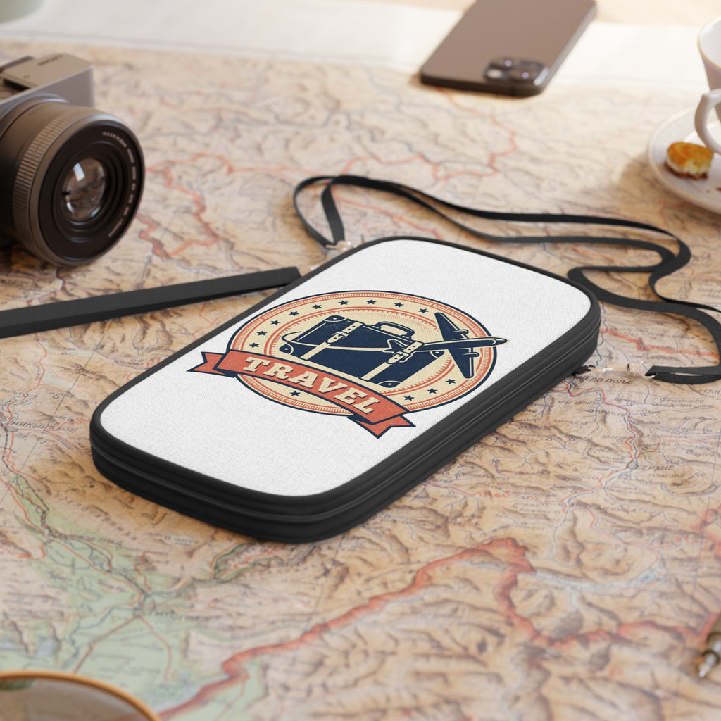 How to Become a House Sitter - Travel Passport Wallet — Vintage Suitcase & Airplane Design