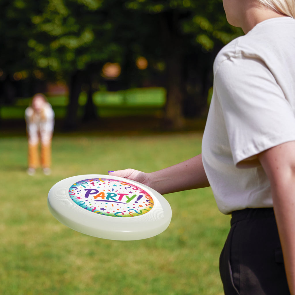 Great Ideas for Special Occassions January - December - Party Frisbee — Colorful Celebration Fly Disc for Parties & Outdoor Fun