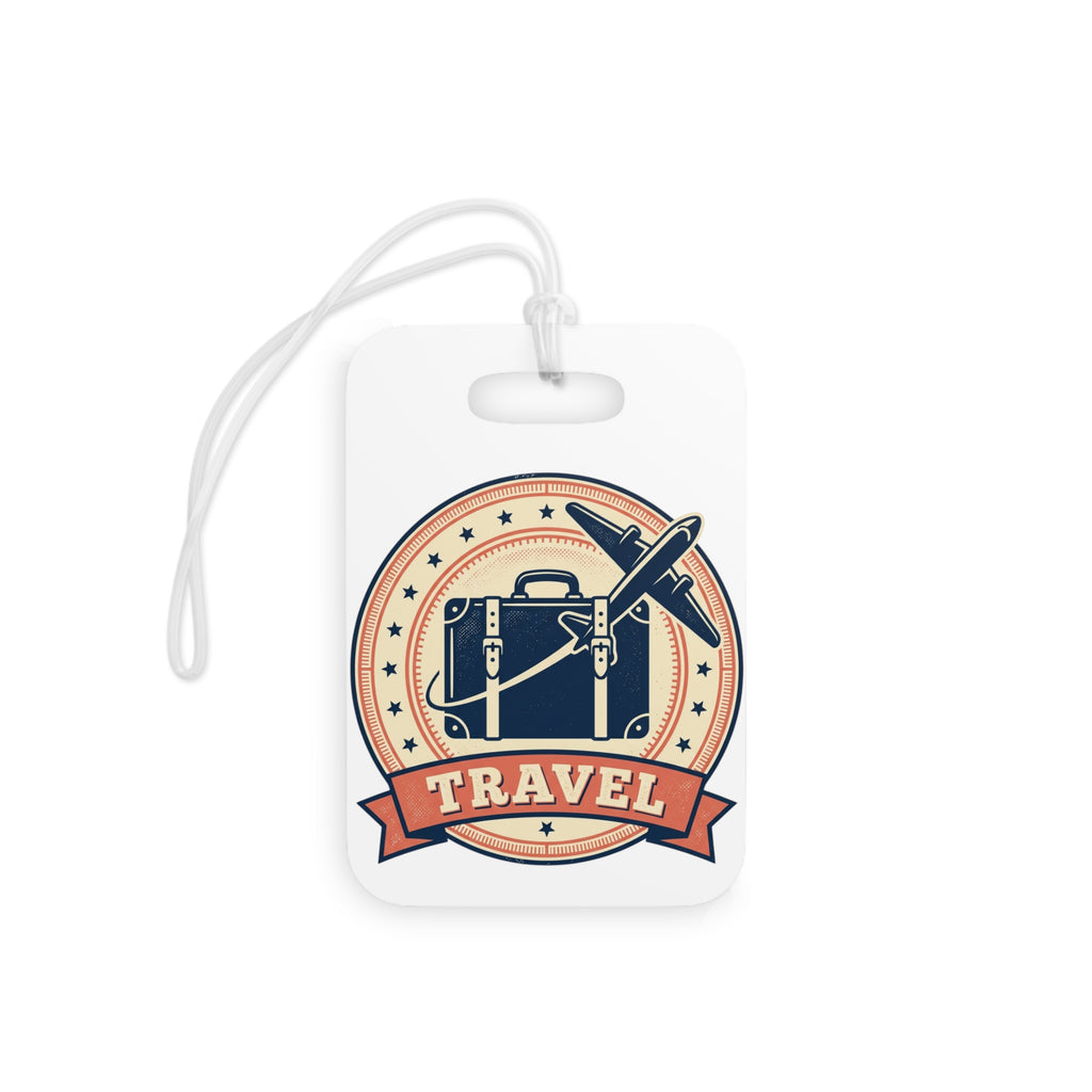 How to Become a House Sitter - Vintage Travel Luggage Tag – Retro Suitcase & Airplane ID Tag