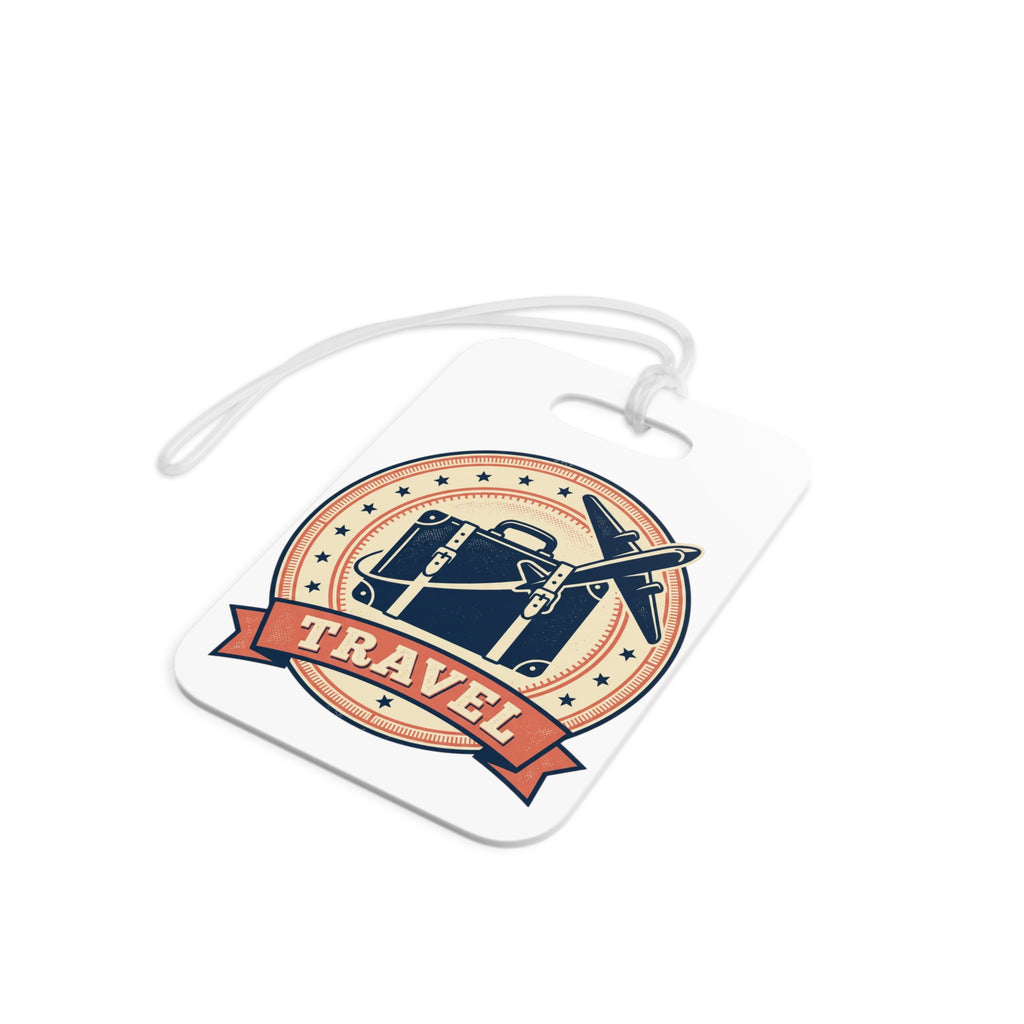 How to Become a House Sitter - Vintage Travel Luggage Tag – Retro Suitcase & Airplane ID Tag