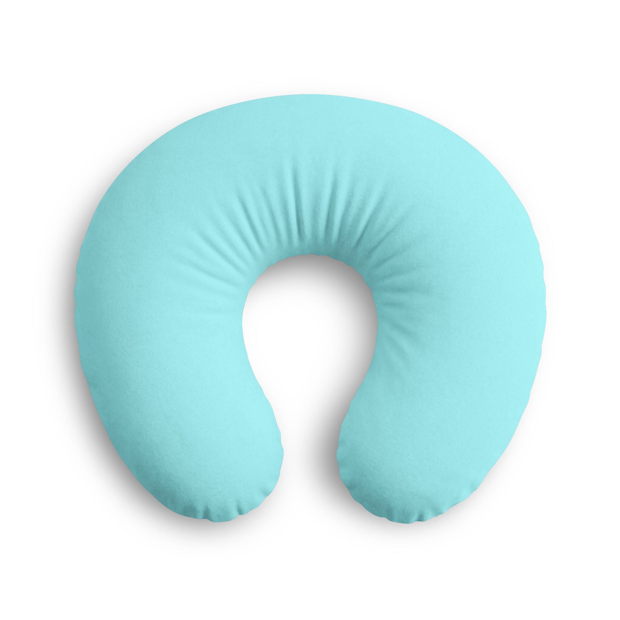 Baby Nursing Pillow Cover - "I'm Hungry" Blue Cute Baby Feeding Support Cover