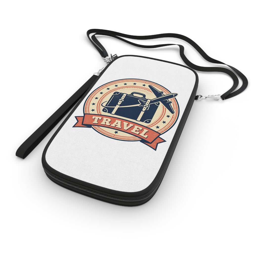 How to Become a House Sitter - Travel Passport Wallet — Vintage Suitcase & Airplane Design