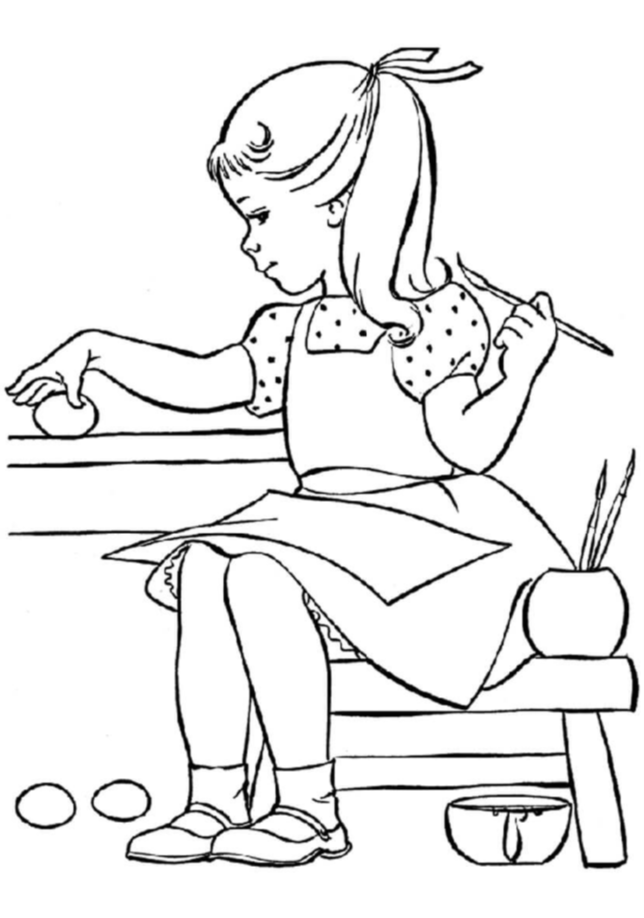 Babysitter Activity Kid's Coloring Book