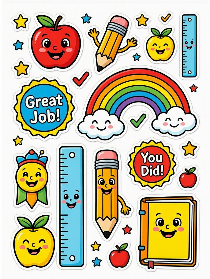 Babysitter Activity - Stickers - School & Learning Pack